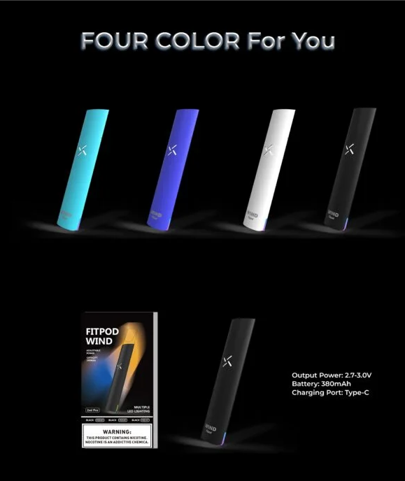 FITPOD WIND 一代可調壓主機 通用市面上所有一代煙彈:圖片 2